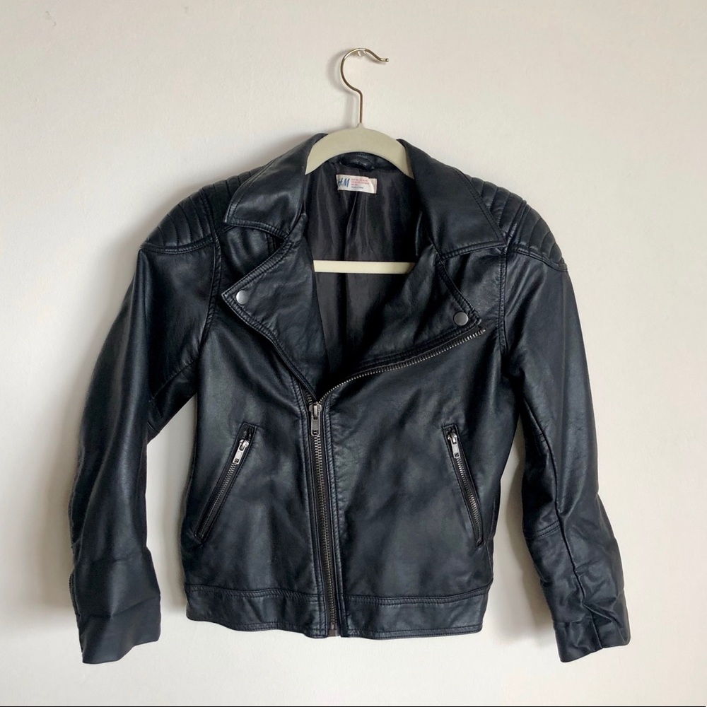 Faux Leather Jacket